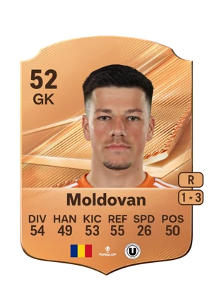 Moldovan - 52 - Rare EA FC 27 card