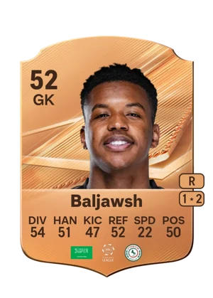Baljawsh - 52 - Rare EA FC 27 card