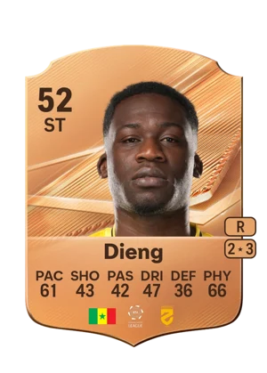 Dieng - 52 - Rare EA FC 27 card