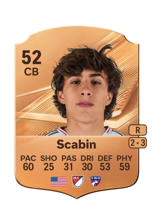 Scabin - 52 - Rare EA FC 27 card