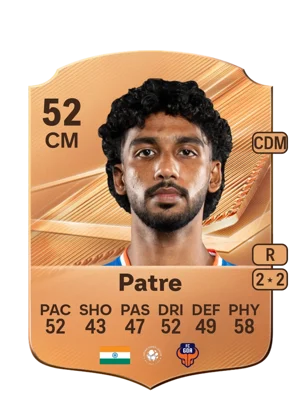 Patre - 52 - Rare EA FC 27 card