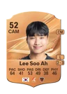 Lee Soo Ah - 52 - Rare
