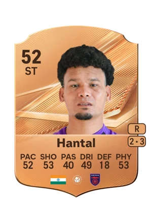 Hantal - 52 - Rare EA FC 27 card