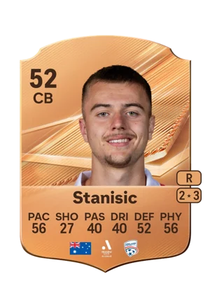Stanisic - 52 - Rare EA FC 27 card