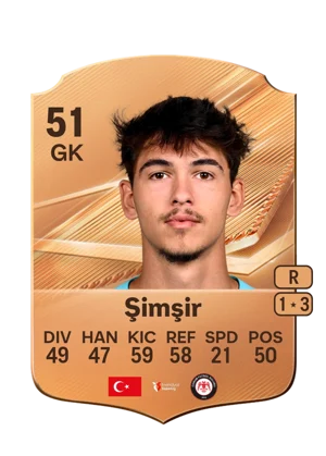 Şimşir - 51 - Rare EA FC 27 card