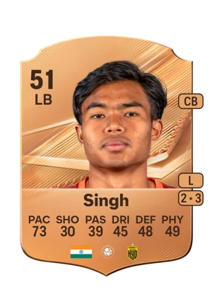 Singh - 51 - Rare EA FC 27 card