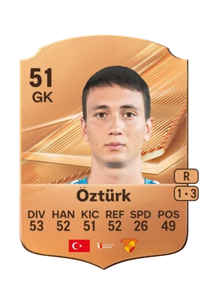 Öztürk - 51 - Rare EA FC 27 card