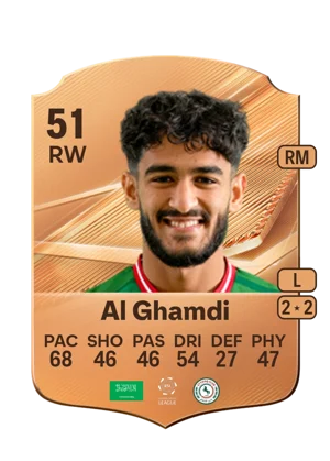 Al Ghamdi - 51 - Rare EA FC 27 card