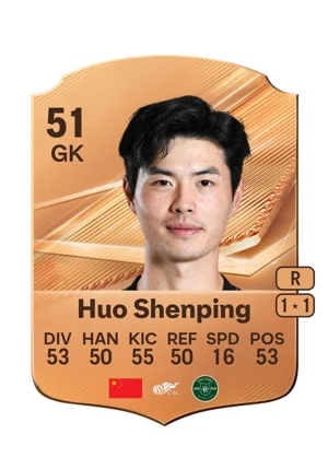 Huo Shenping - 51 - Rare EA FC 27 card