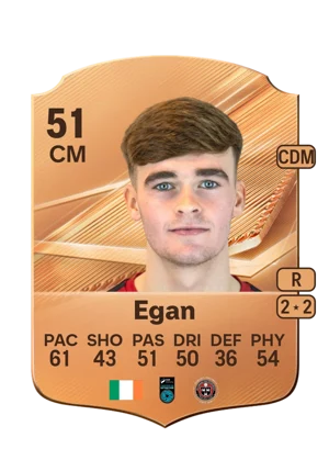 Egan - 51 - Rare EA FC 27 card