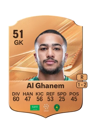 Al Ghanem - 51 - Rare EA FC 27 card