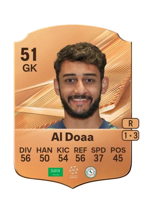 Al Doaa - 51 - Rare EA FC 27 card