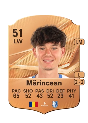 Mărincean - 51 - Rare EA FC 27 card