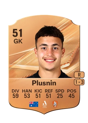 Plusnin - 51 - Rare EA FC 27 card