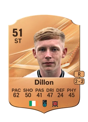 Dillon - 51 - Rare EA FC 27 card