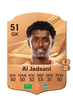 Al Jadaani - 51 - Rare EA FC 27 card