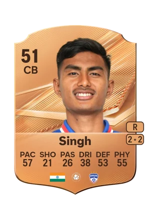 Singh - 51 - Rare EA FC 27 card