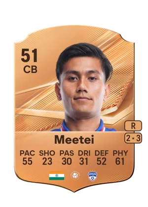 Meetei - 51 - Rare EA FC 27 card