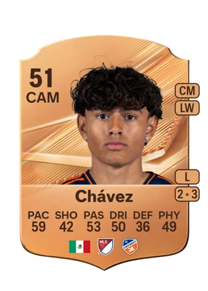 Chávez - 51 - Rare EA FC 27 card