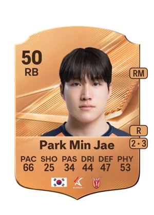 Park Min Jae - 50 - Rare EA FC 27 card