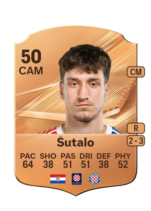 Šutalo - 50 - Rare EA FC 27 card