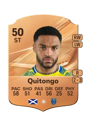 Quitongo - 50 - Rare EA FC 27 card