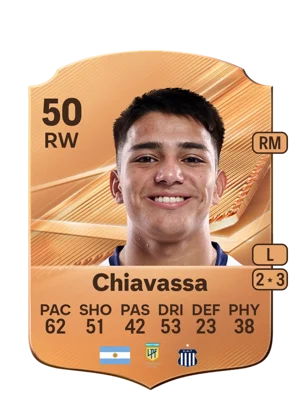 Chiavassa - 50 - Rare EA FC 27 card