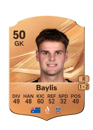 Baylis - 50 - Rare EA FC 27 card