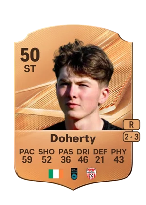 Doherty - 50 - Rare EA FC 27 card