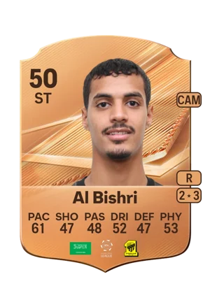 Al Bishri - 50 - Rare EA FC 27 card