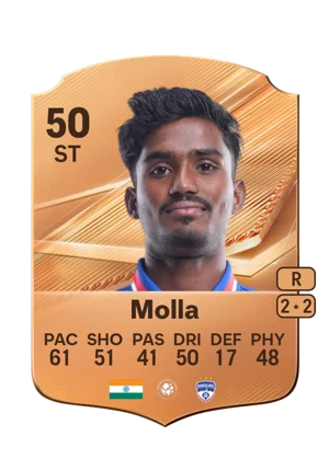 Molla - 50 - Rare EA FC 27 card