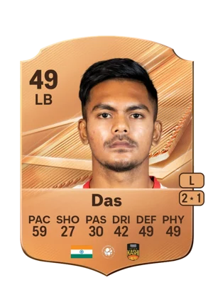 Das - 49 - Rare EA FC 27 card