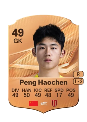 Peng Haochen - 49 - Rare EA FC 27 card