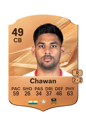 Chawan - 49 - Rare EA FC 27 card