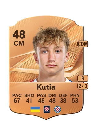 Kutia - 48 - Rare EA FC 27 card
