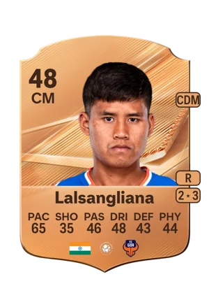 Lalsangliana - 48 - Rare EA FC 27 card