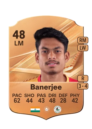 Banerjee - 48 - Rare EA FC 27 card