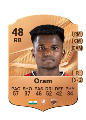 Oram - 48 - Rare EA FC 27 card