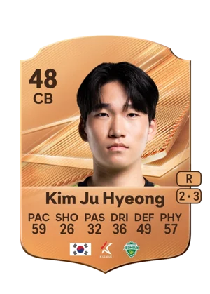 Kim Ju Hyeong - 48 - Rare EA FC 27 card