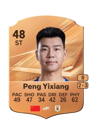Peng Yixiang - 48 - Rare EA FC 27 card