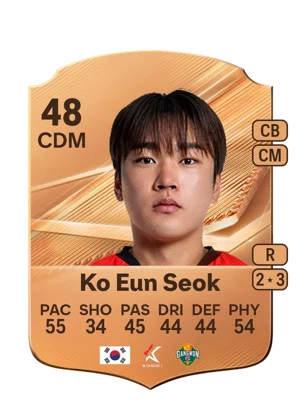 Ko Eun Seok - 48 - Rare EA FC 27 card