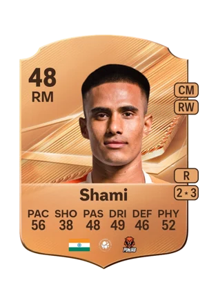 Shami - 48 - Rare EA FC 27 card