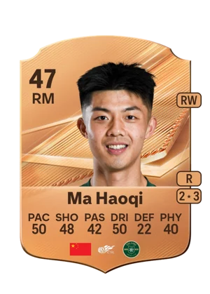 Ma Haoqi - 47 - Rare EA FC 27 card