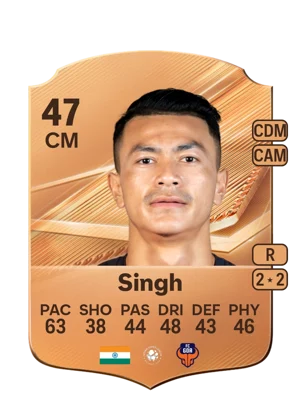 Singh - 47 - Rare EA FC 27 card