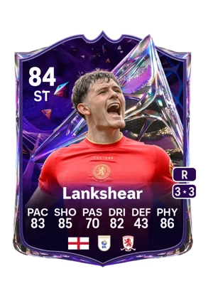 Lankshear - 84 - Future Stars EA FC 27 card
