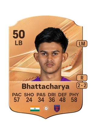Bhattacharya - 50 - Rare EA FC 27 card