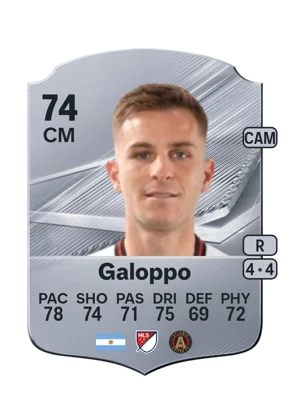 Galoppo - 74 - Rare EA FC 27 card