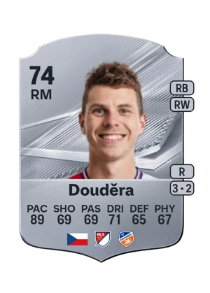 Douděra - 74 - Rare EA FC 27 card