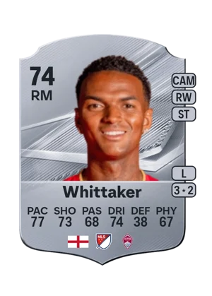 Whittaker - 74 - Rare EA FC 27 card