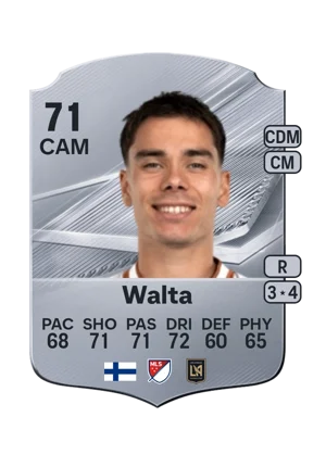 Walta - 71 - Rare EA FC 27 card